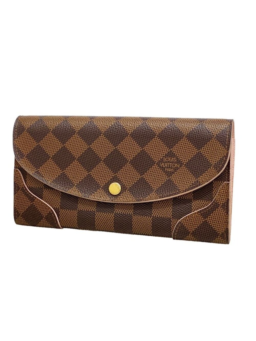 Louis Vuitton Wallet Damier Portefeuille Kaisa Rose Ballerine